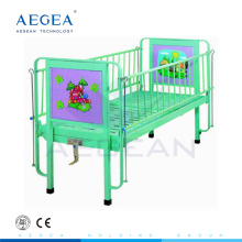 AG-CB002 placa de acero laminado en frío manual de la salud infantil diseño de la cama